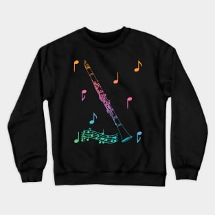 Musical Clarinet Crewneck Sweatshirt